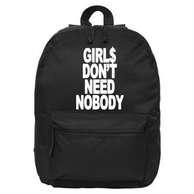 Dom Dolla Don’T Need Nobody 16 in Basic Backpack