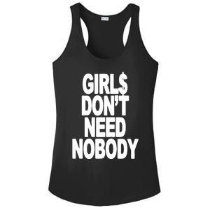 Dom Dolla Don’T Need Nobody Ladies PosiCharge Competitor Racerback Tank