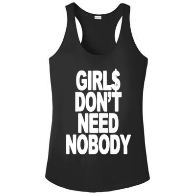 Dom Dolla Don’T Need Nobody Ladies PosiCharge Competitor Racerback Tank