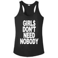 Dom Dolla Don’T Need Nobody Ladies PosiCharge Competitor Racerback Tank