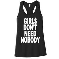 Dom Dolla Don’T Need Nobody Women's Racerback Tank