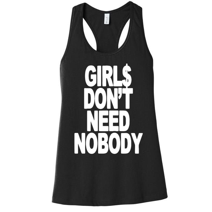 Dom Dolla Don’T Need Nobody Women's Racerback Tank