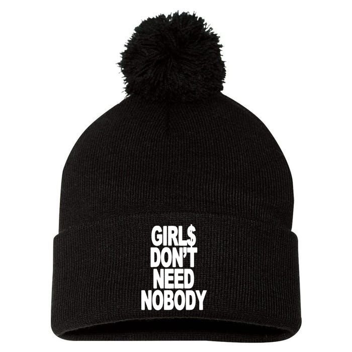 Dom Dolla Don’T Need Nobody Pom Pom 12in Knit Beanie