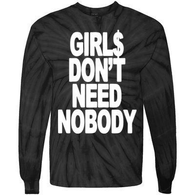 Dom Dolla Don’T Need Nobody Tie-Dye Long Sleeve Shirt