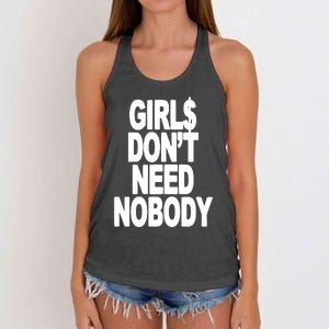 Dom Dolla Don’T Need Nobody Women's Knotted Racerback Tank