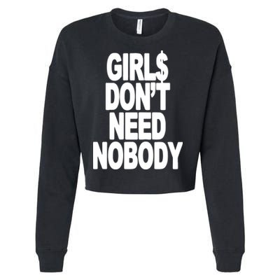 Dom Dolla Don’T Need Nobody Cropped Pullover Crew
