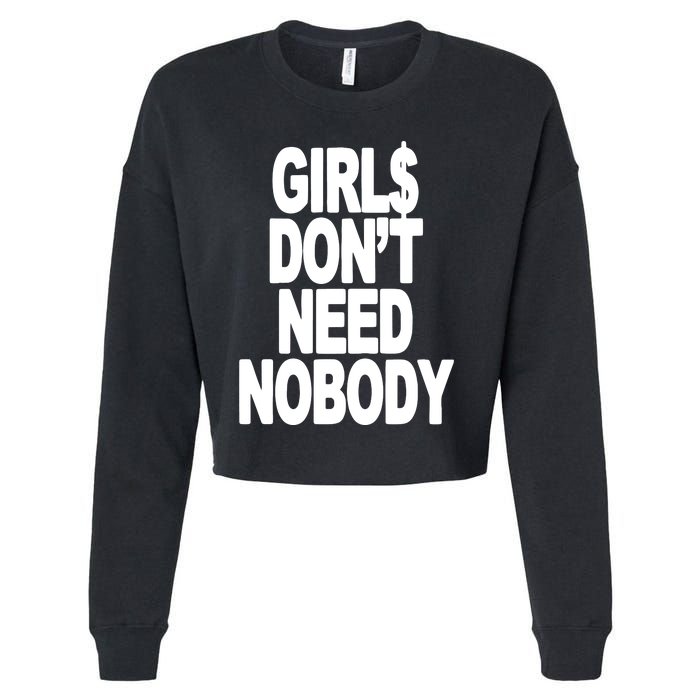 Dom Dolla Don’T Need Nobody Cropped Pullover Crew