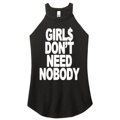 Dom Dolla Don’T Need Nobody Women's Perfect Tri Rocker Tank
