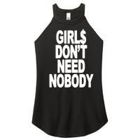 Dom Dolla Don’T Need Nobody Women's Perfect Tri Rocker Tank