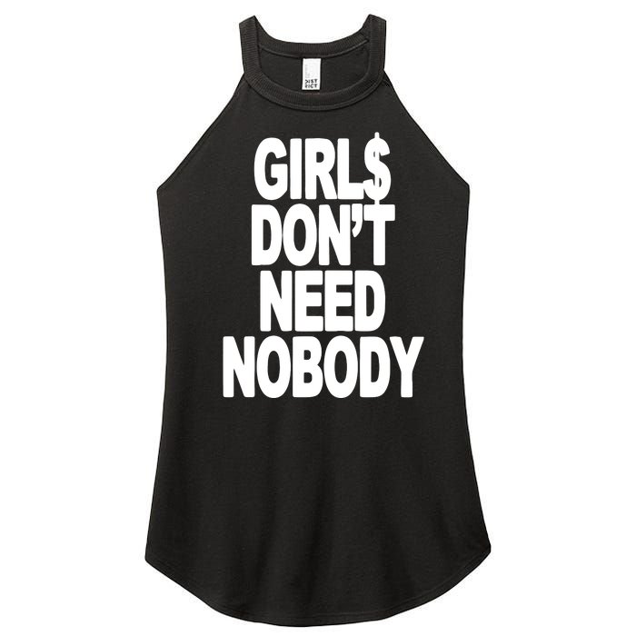 Dom Dolla Don’T Need Nobody Women's Perfect Tri Rocker Tank