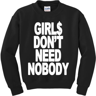 Dom Dolla Don’T Need Nobody Kids Sweatshirt