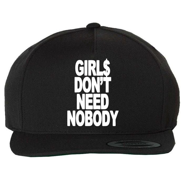 Dom Dolla Don’T Need Nobody Wool Snapback Cap