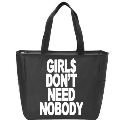 Dom Dolla Don’T Need Nobody Zip Tote Bag