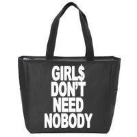Dom Dolla Don’T Need Nobody Zip Tote Bag