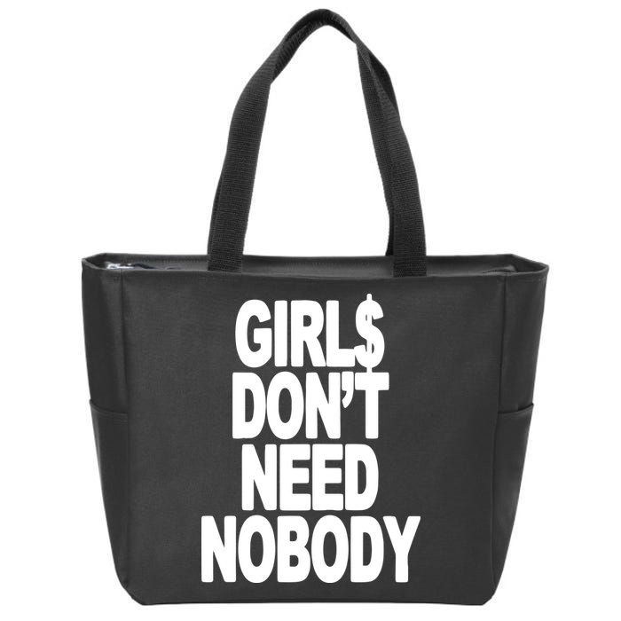 Dom Dolla Don’T Need Nobody Zip Tote Bag