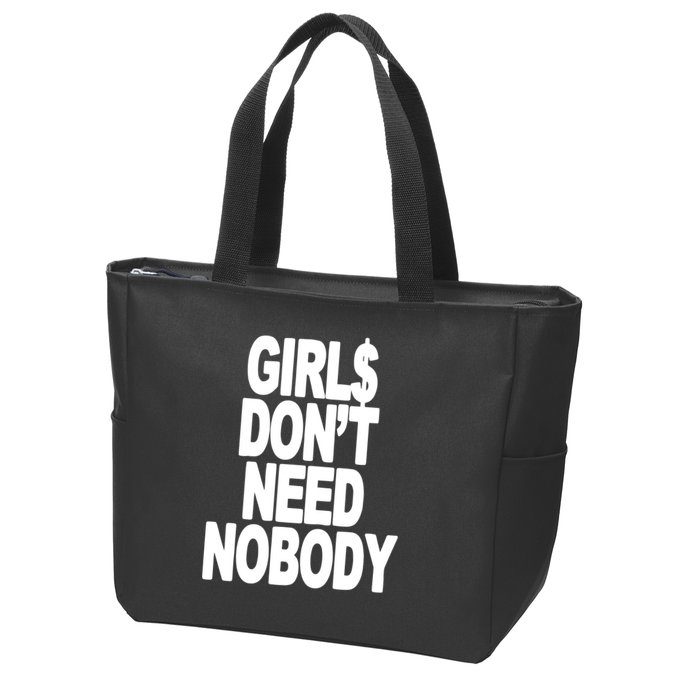 Dom Dolla Don’T Need Nobody Zip Tote Bag