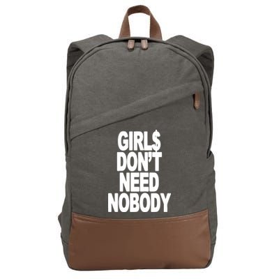 Dom Dolla Don’T Need Nobody Cotton Canvas Backpack