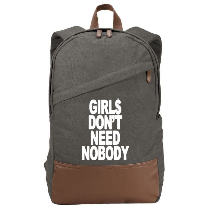 Dom Dolla Don’T Need Nobody Cotton Canvas Backpack