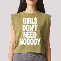 Dom Dolla Don’T Need Nobody Garment-Dyed Women's Muscle Tee