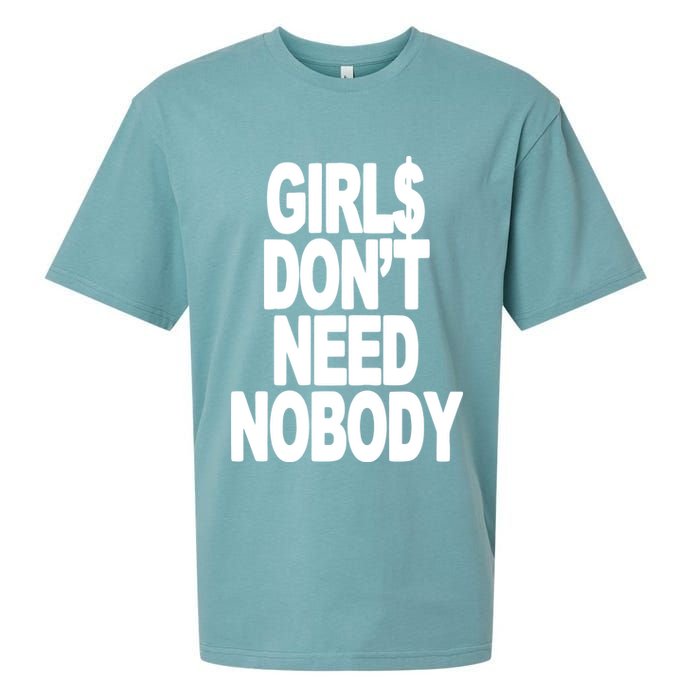 Dom Dolla Don’T Need Nobody Sueded Cloud Jersey T-Shirt