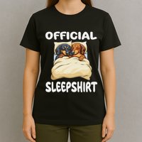 Dachshund Doxie Dog Sleep Pajamas Nightgown T-Shirt