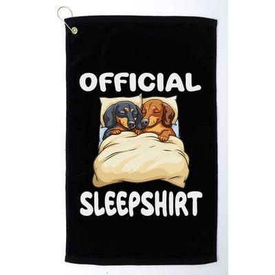 Dachshund Doxie Dog Sleep Pajamas Nightgown Golf Towel