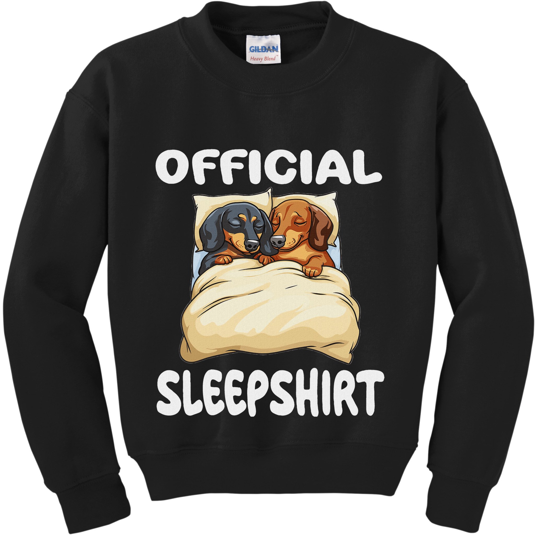 Dachshund Doxie Dog Sleep Pajamas Nightgown Kids Sweatshirt