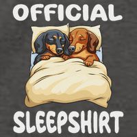 Dachshund Doxie Dog Sleep Pajamas Nightgown Vector Backpack
