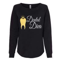 Dental Diva Dentists Assistants Hygienists Dentistry Office Womens California Wash Sweatshirt