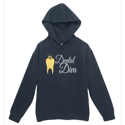 Dental Diva Dentists Assistants Hygienists Dentistry Office Urban Pullover Hoodie