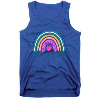 Dentist Dentistry Dental Squad Assistant Hygienist Rainbow Funny Gift Tank Top