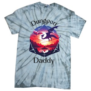 Dungeon Daddy Design For Ttrpg Lovers Tie-Dye T-Shirt