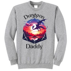 Dungeon Daddy Design For Ttrpg Lovers Tall Sweatshirt