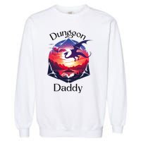 Dungeon Daddy Design For Ttrpg Lovers Garment-Dyed Sweatshirt