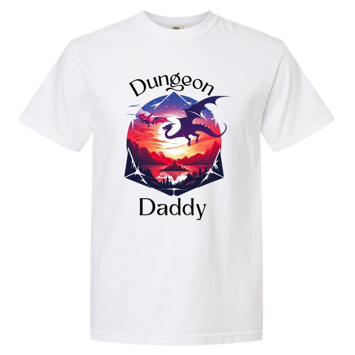 Dungeon Daddy Design For Ttrpg Lovers Garment-Dyed Heavyweight T-Shirt