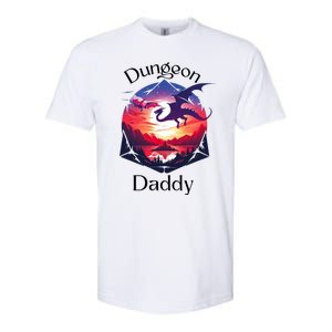 Dungeon Daddy Design For Ttrpg Lovers Softstyle CVC T-Shirt