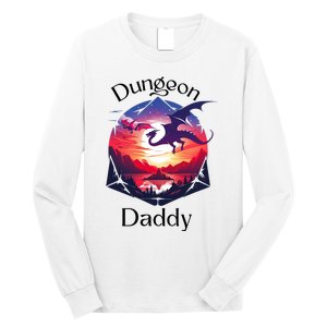 Dungeon Daddy Design For Ttrpg Lovers Long Sleeve Shirt