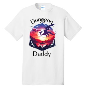 Dungeon Daddy Design For Ttrpg Lovers Tall T-Shirt