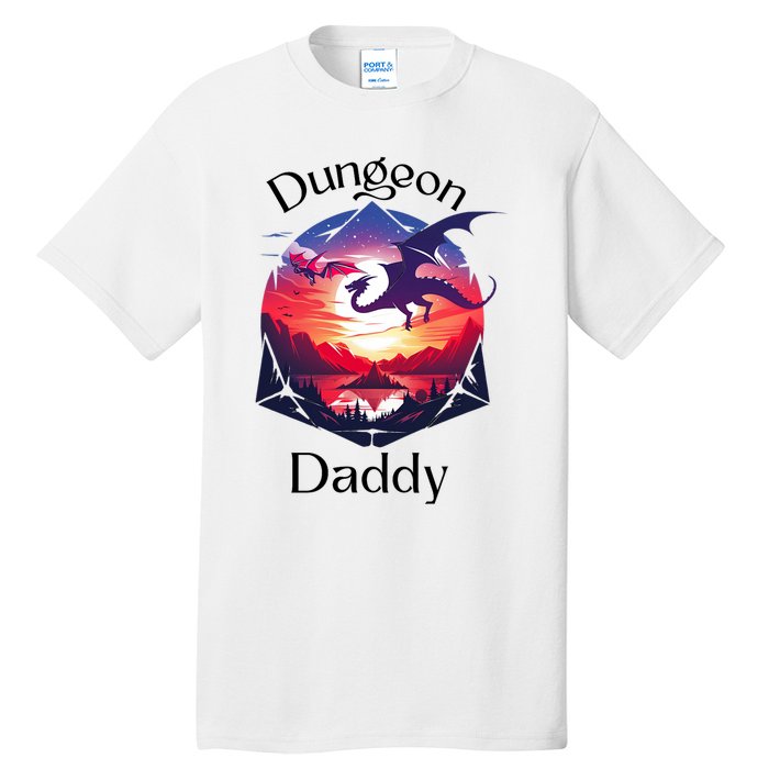 Dungeon Daddy Design For Ttrpg Lovers Tall T-Shirt