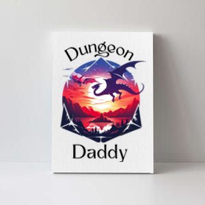 Dungeon Daddy Design For Ttrpg Lovers Canvas