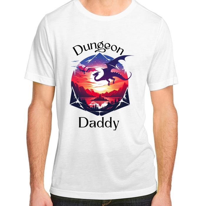 Dungeon Daddy Design For Ttrpg Lovers Adult ChromaSoft Performance T-Shirt