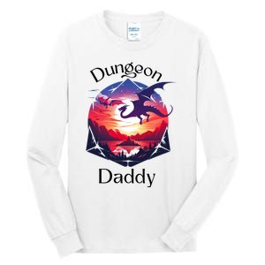 Dungeon Daddy Design For Ttrpg Lovers Tall Long Sleeve T-Shirt