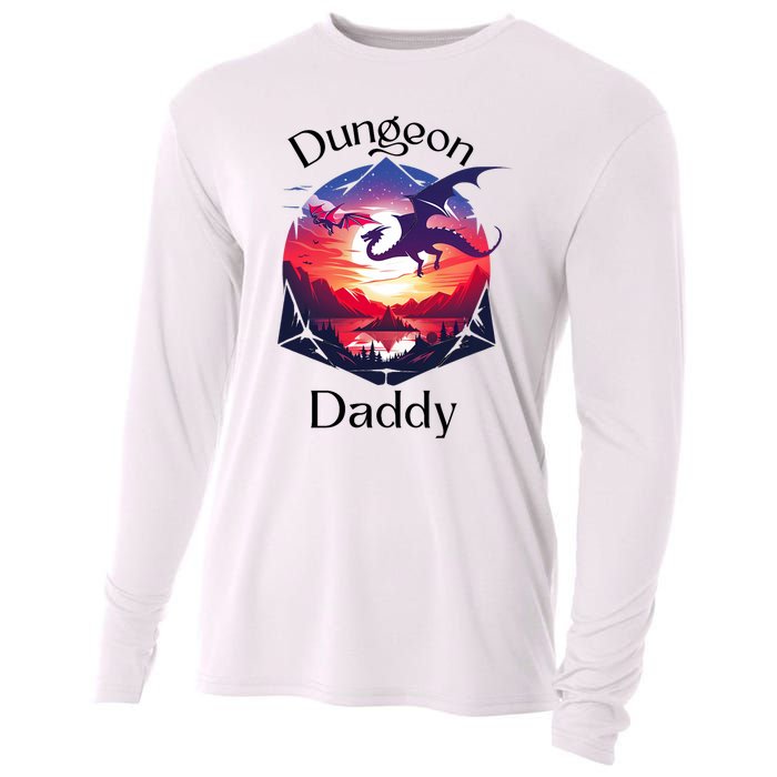 Dungeon Daddy Design For Ttrpg Lovers Cooling Performance Long Sleeve Crew