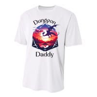 Dungeon Daddy Design For Ttrpg Lovers Performance Sprint T-Shirt