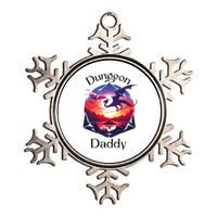 Dungeon Daddy Design For Ttrpg Lovers Metallic Star Ornament