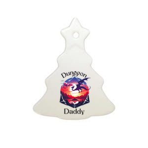 Dungeon Daddy Design For Ttrpg Lovers Ceramic Tree Ornament