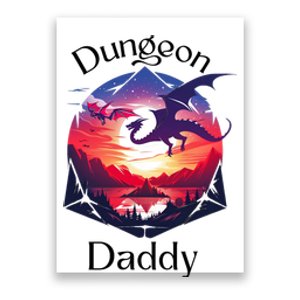 Dungeon Daddy Design For Ttrpg Lovers Poster