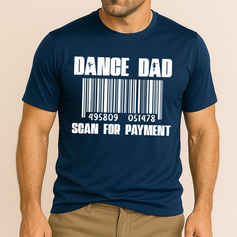 Dance Dad Cooling Performance Crew T-Shirt