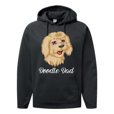 Doodle Dad Performance Fleece Hoodie