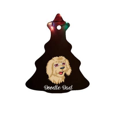 Doodle Dad Ceramic Tree Ornament